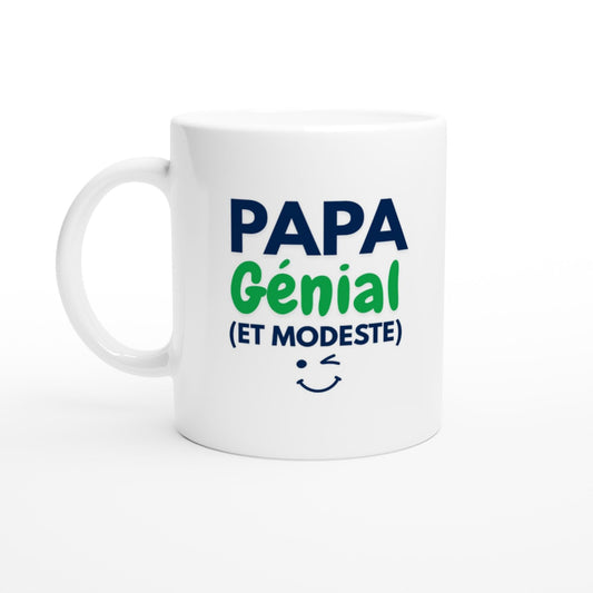 Mug en céramique - Papa Génial - Cadeau fête des pères
