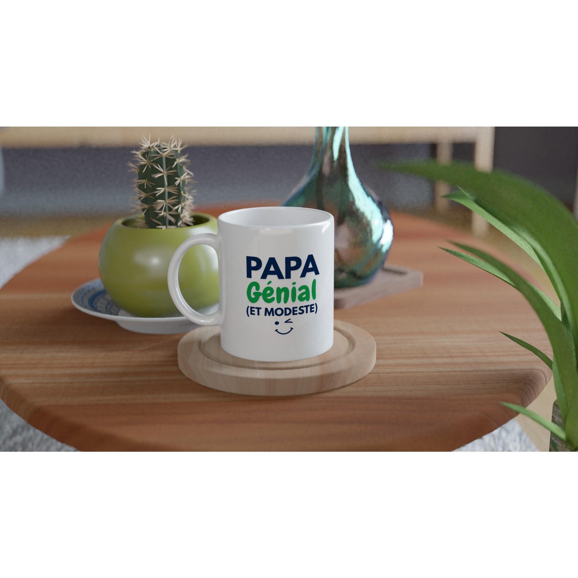 Mug en céramique - Papa Génial - Cadeau fête des pères