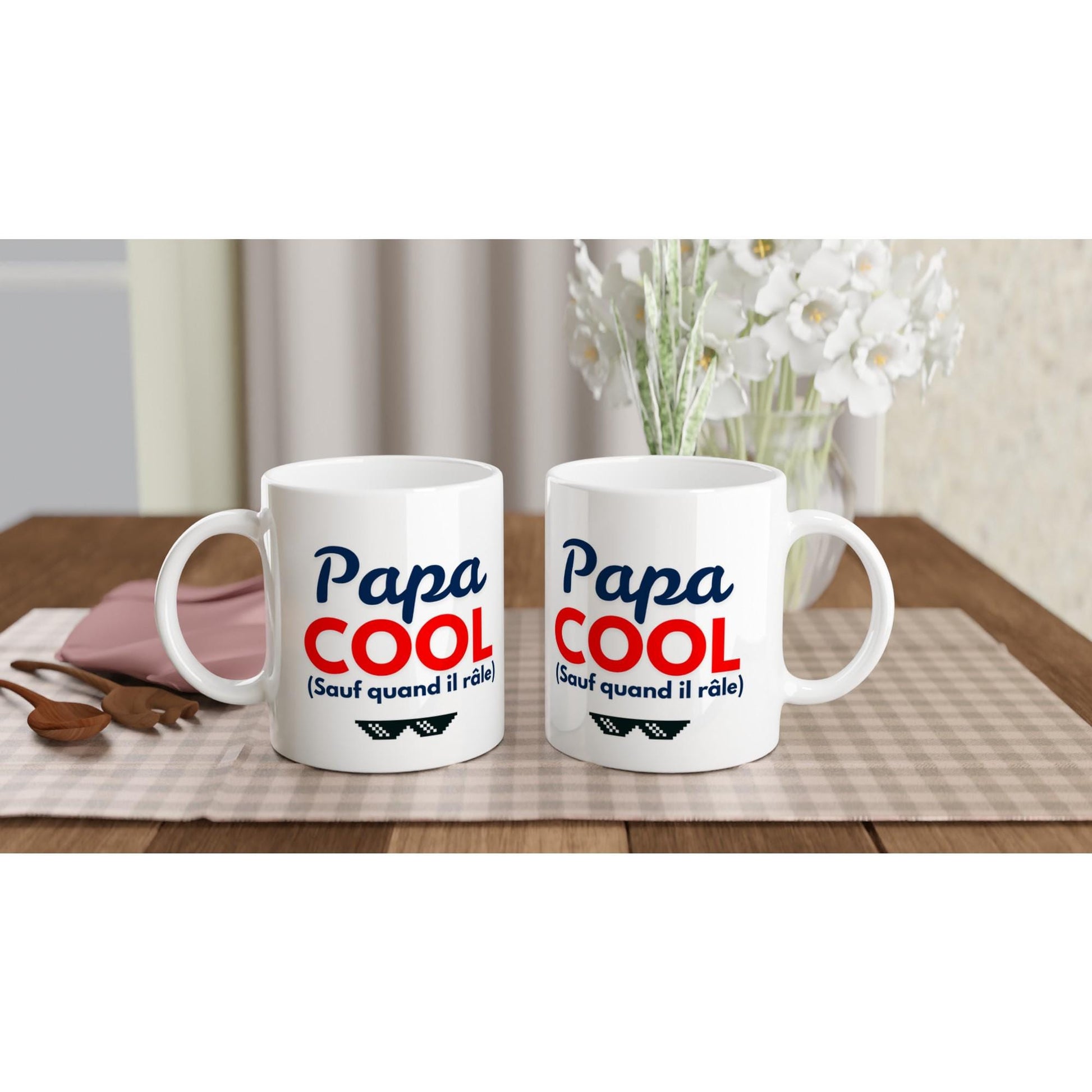 Mug en céramique - Papa Cool - Cadeau fête des pères