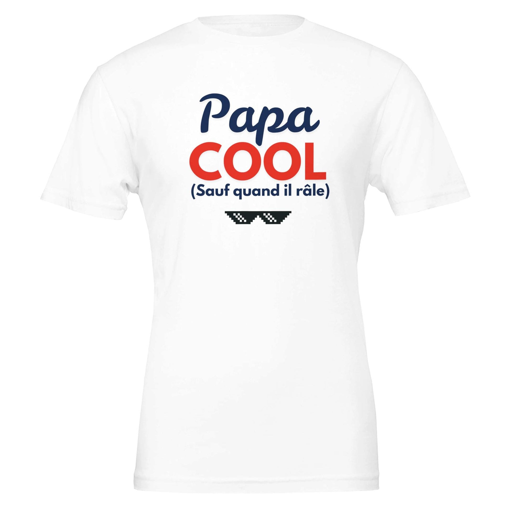 Copy of T-shirt Premium à col ras du cou | Papa Cool