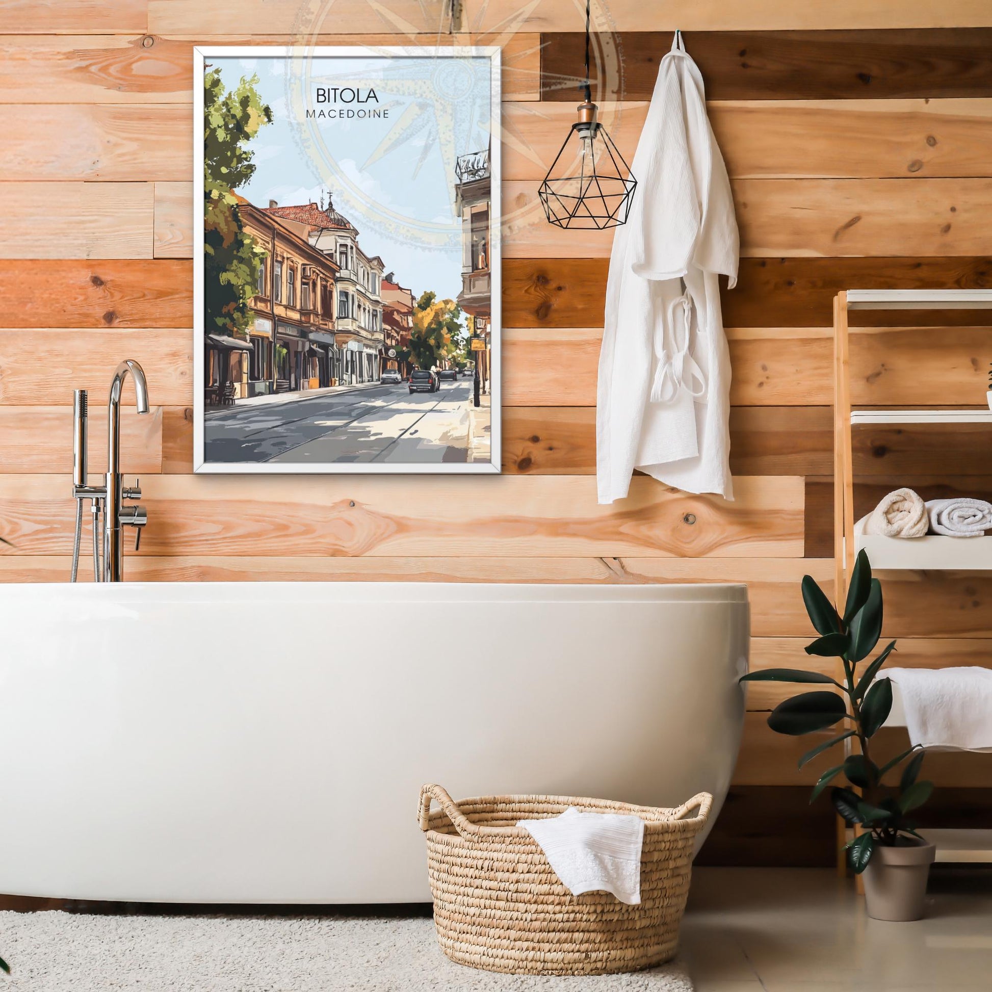 Affiche Bitola | Impression de voyage Macédoine | Affiche Macédoine