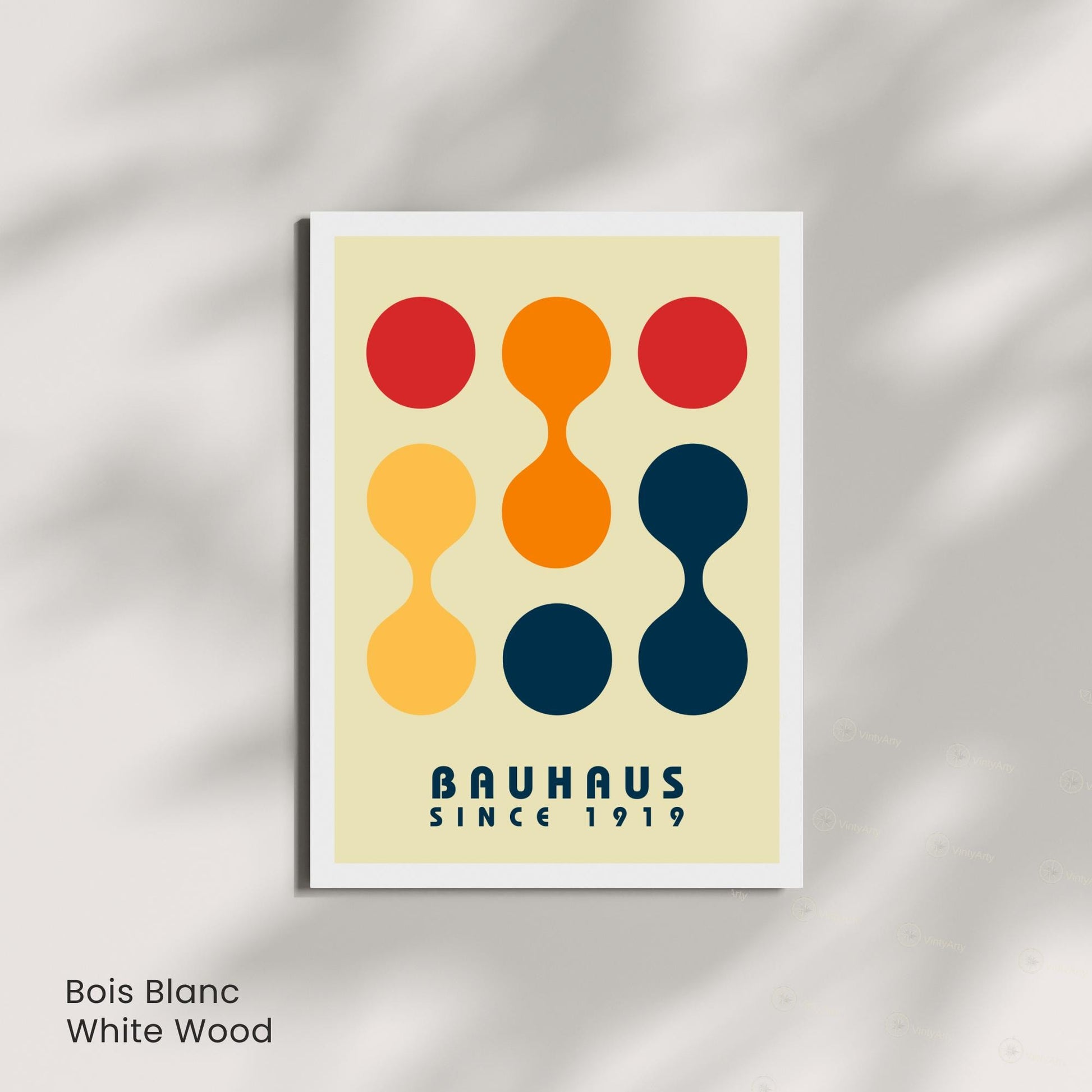 Affiche Bauhaus Abstraite – Poster Géométrique Moderne, Décoration Murale