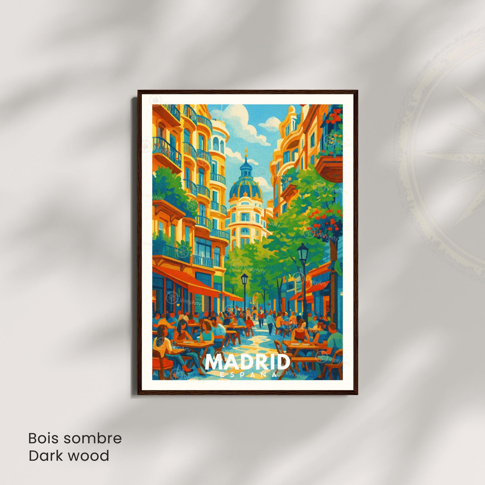 Affiche Madrid