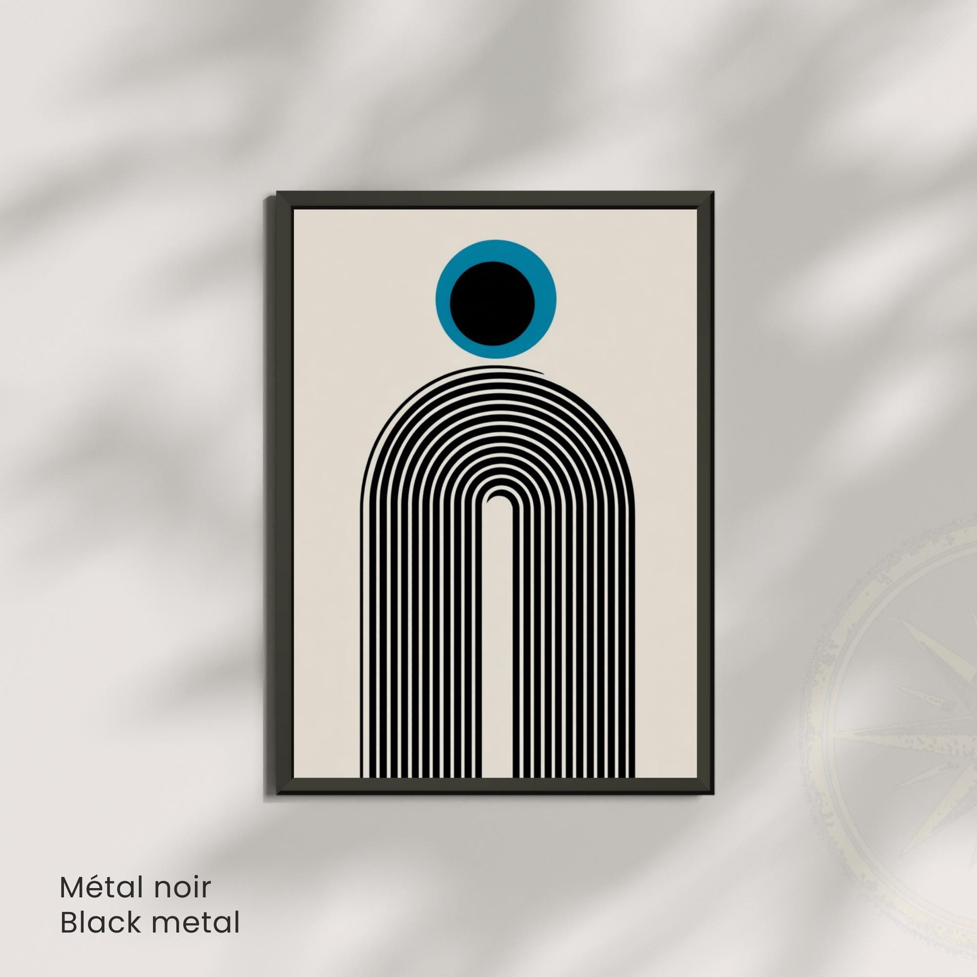 Affiche Bauhaus Minimaliste – Art Géométrique Moderne, Poster Abstrait