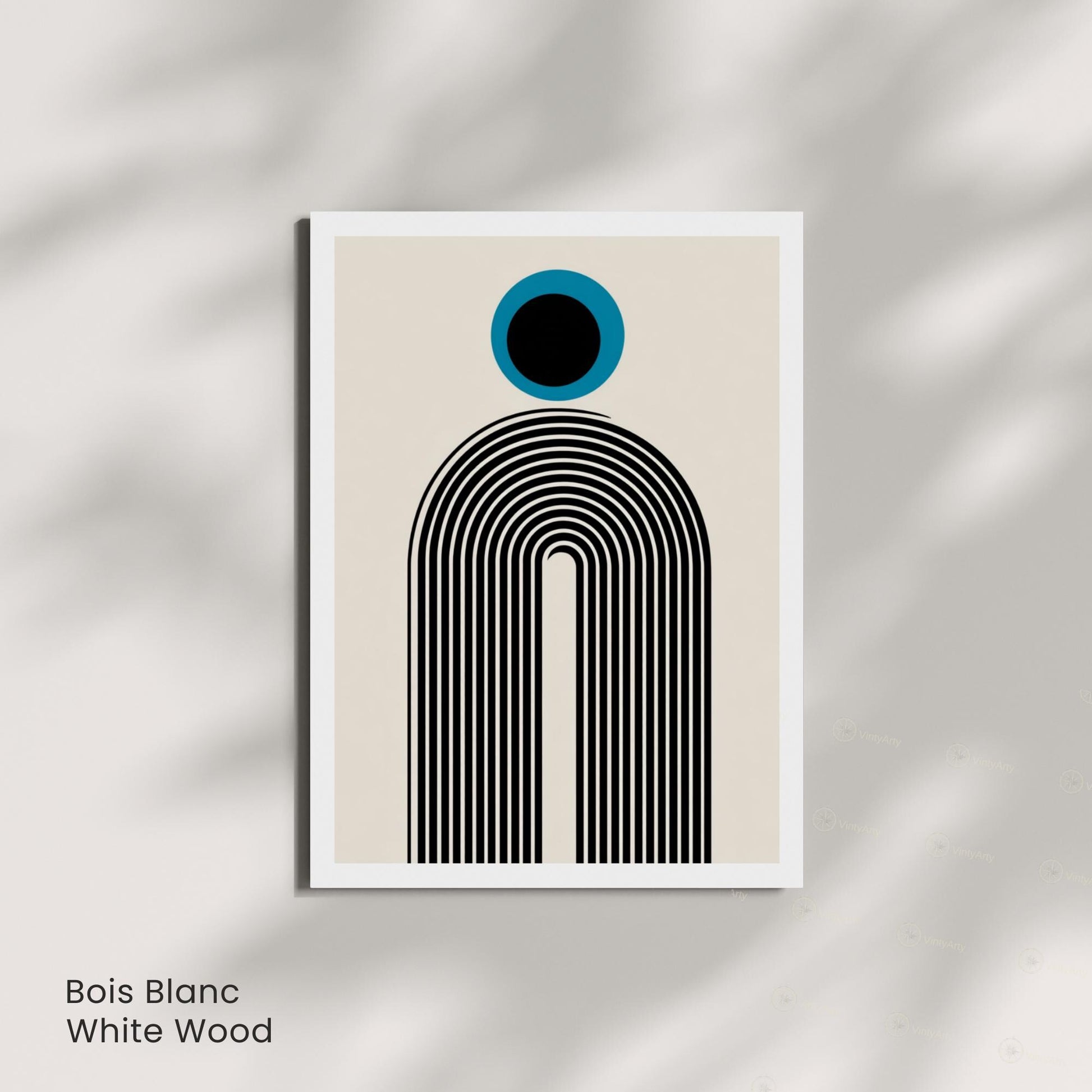 Affiche Bauhaus Minimaliste – Art Géométrique Moderne, Poster Abstrait