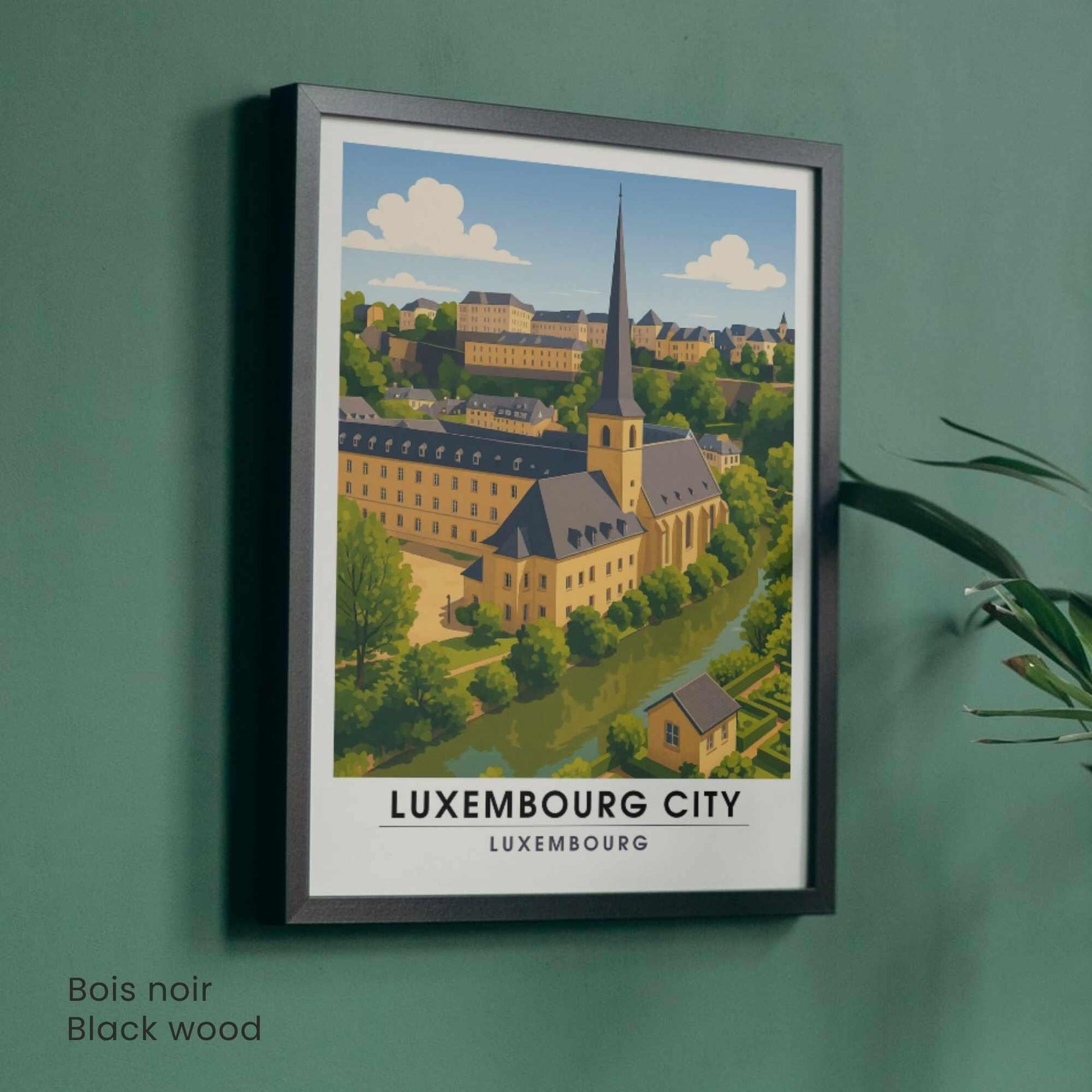 Affiche Fleurs Colorées – Poster Botanique Moderne – Illustration Florale Vibrante