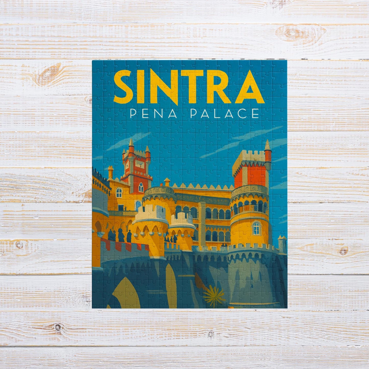 Puzzle personnalisable – Votre design | Cadeau unique | Puzzle photo avec texte | 30 à 1000 pièces | Boîte en métal premium