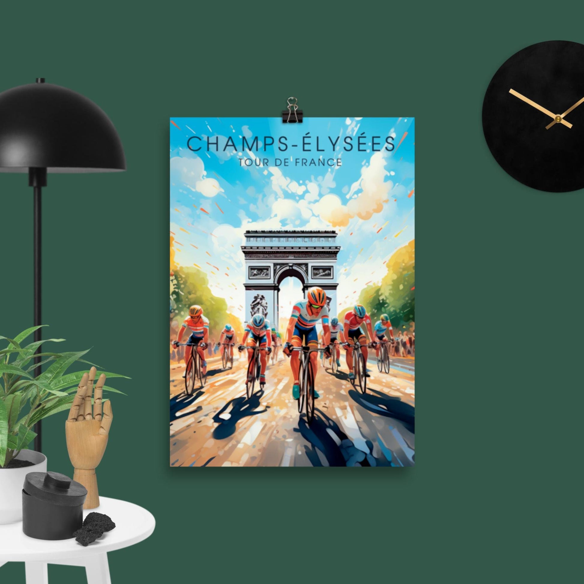 Impression Tour de France : Les Champs Elysées