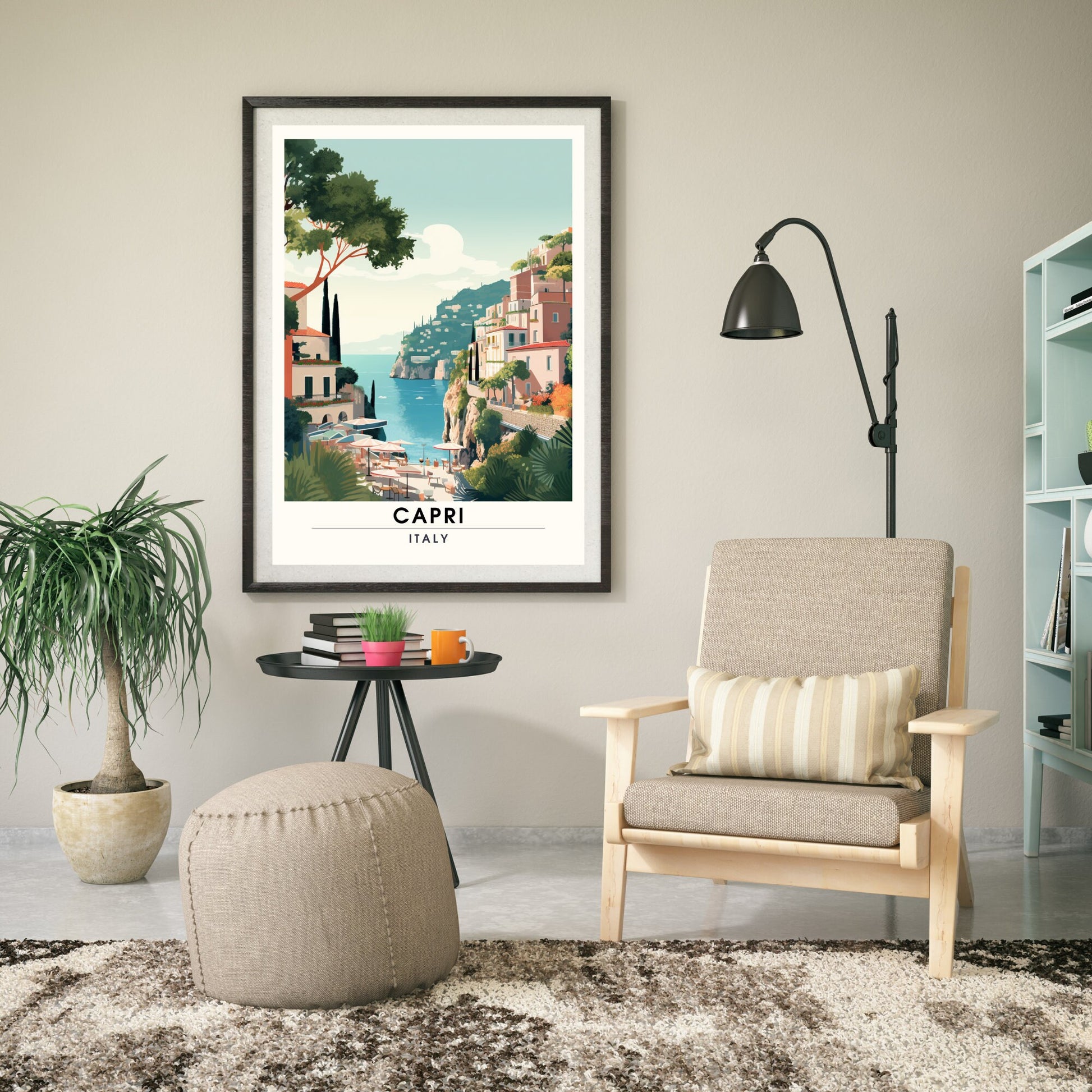 Impression Capri | Poster de voyage Capri