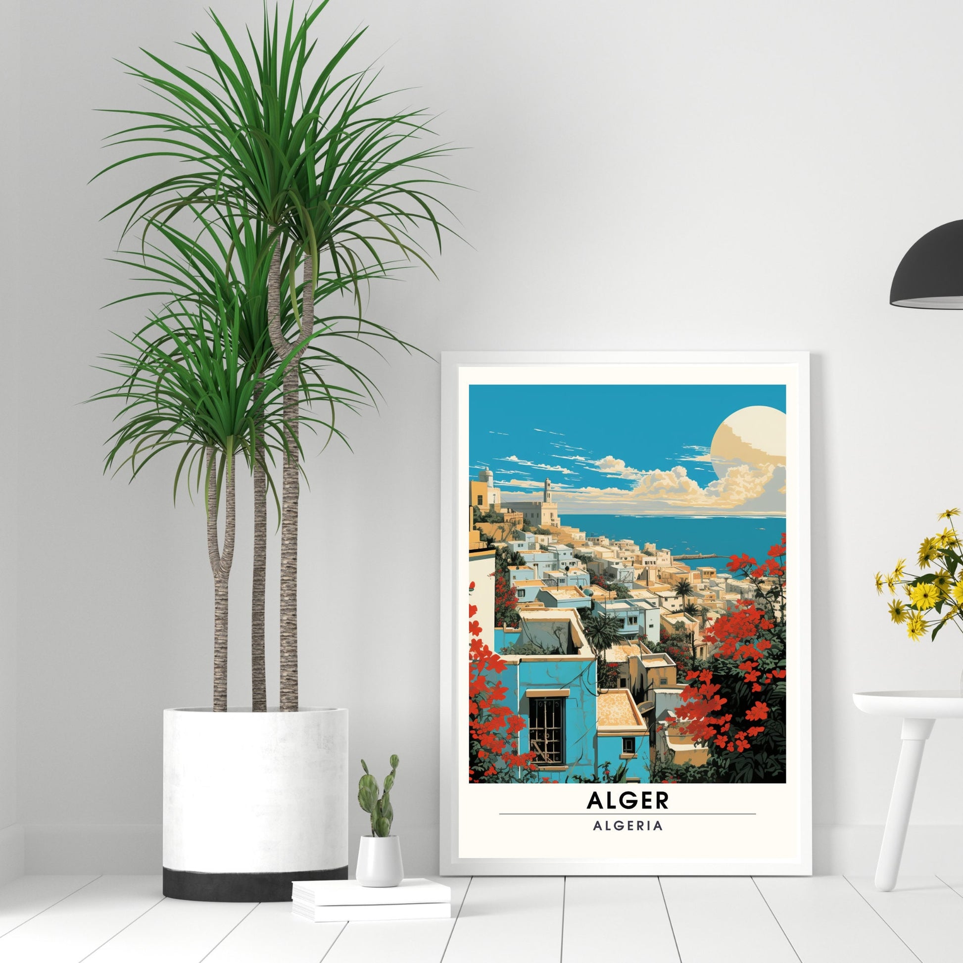 Impression Alger | Impression de voyage Alger | Affiche Casbah d'Alger