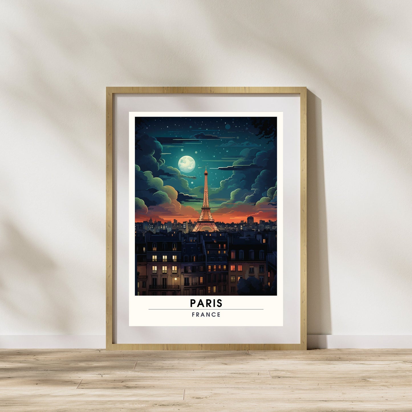 Impression Paris | Voyage Nocturne à Paris