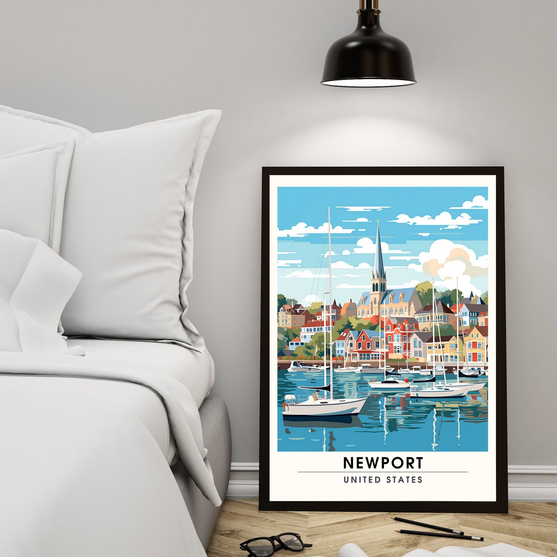 Impression Newport | Impression de voyage Newport, Rhode Island
