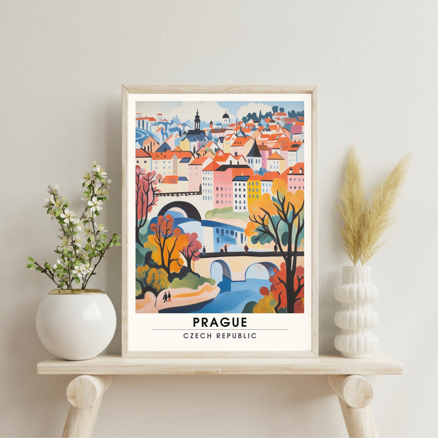 Impression Prague | Impression de voyage Prague | Style Matisse