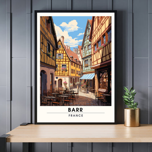 Impression de voyage Barr | Affiche de Voyage Barr, France | Affiche de Voyage