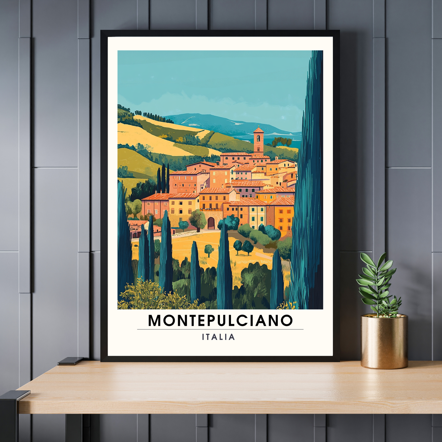 Affiche Montepulciano