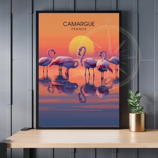 Affiche Camargue  | Impression france |  France