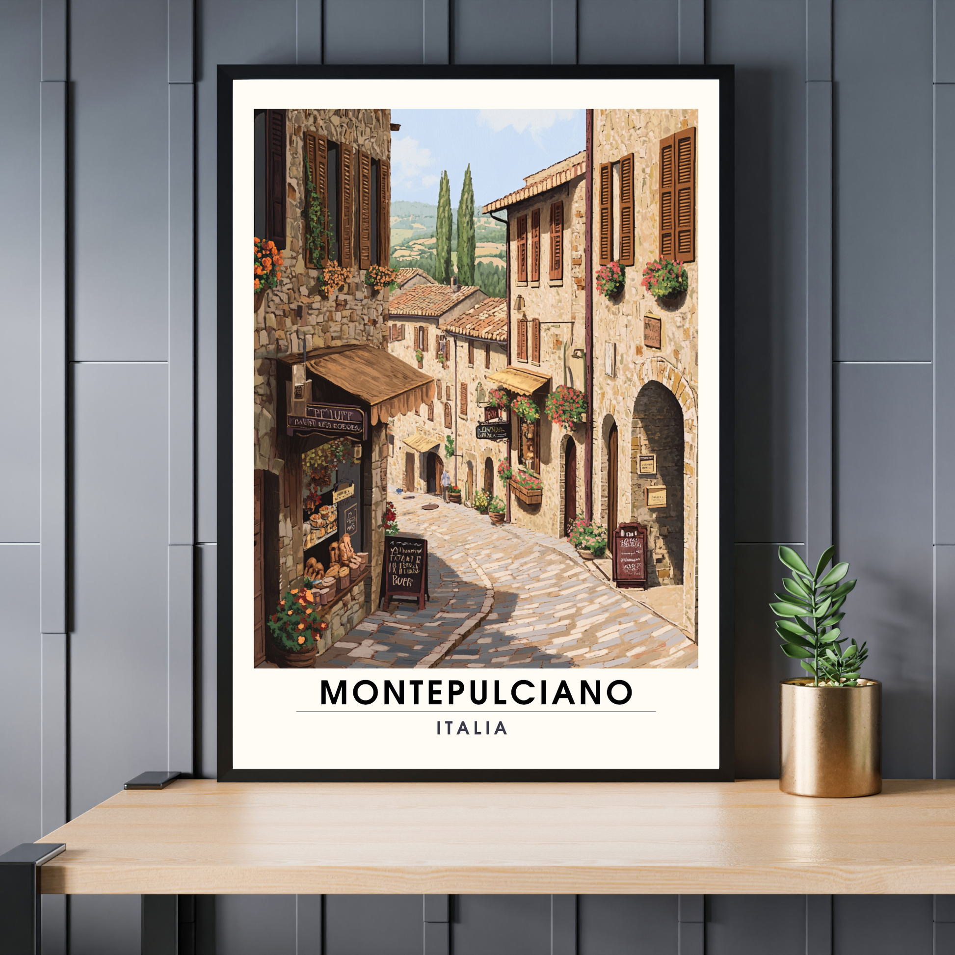 Affiche Montepulciano