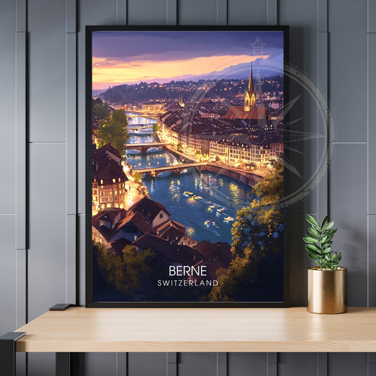Affiche Berne | Poster Suisse | Affiche Suisse