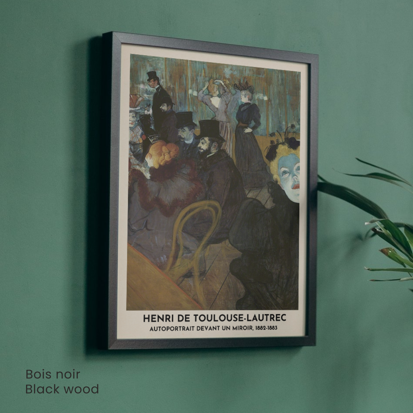 Affiche Toulouse-Lautrec – Au Moulin Rouge (1892-1895)