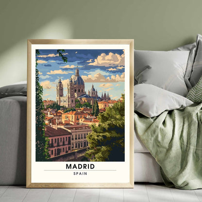 Madrid Print | Madrid Travel Print