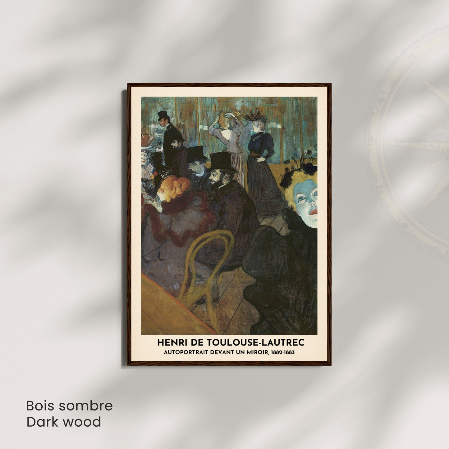 Affiche Toulouse-Lautrec – Au Moulin Rouge (1892-1895)