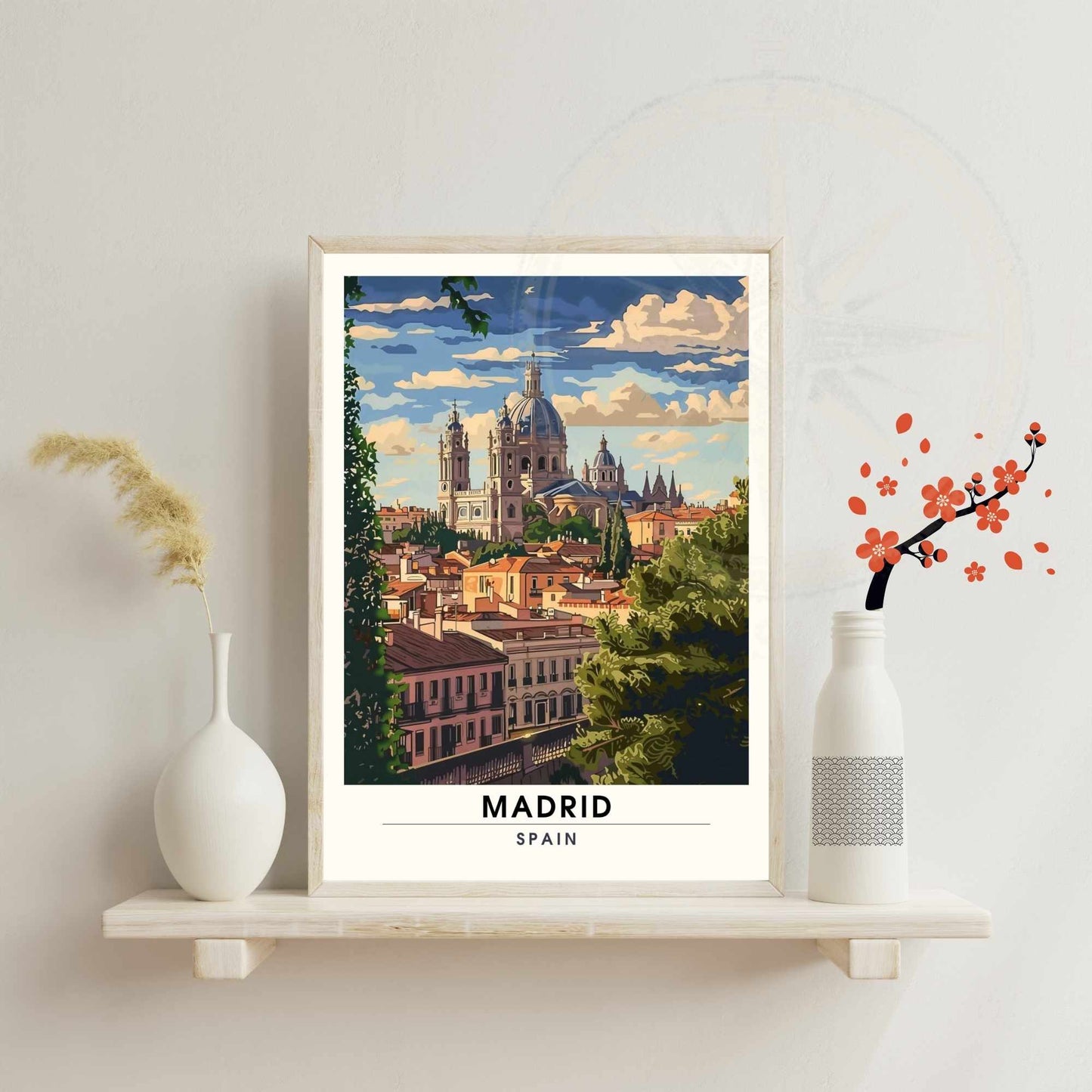 Madrid Print | Madrid Travel Print