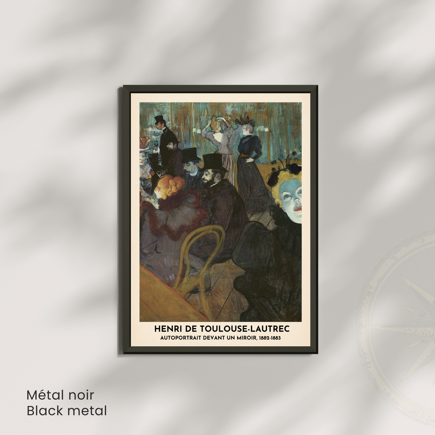 Affiche Toulouse-Lautrec – Au Moulin Rouge (1892-1895)