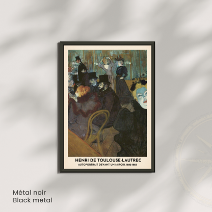 Affiche Toulouse-Lautrec – Au Moulin Rouge (1892-1895)