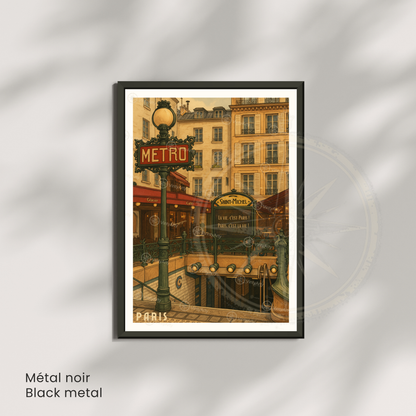 Affiche Paris | Poster Métro | Affiche France