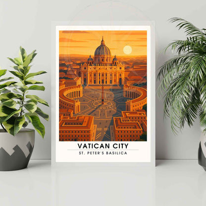 Poster Vatican | Basilique Saint-Pierre