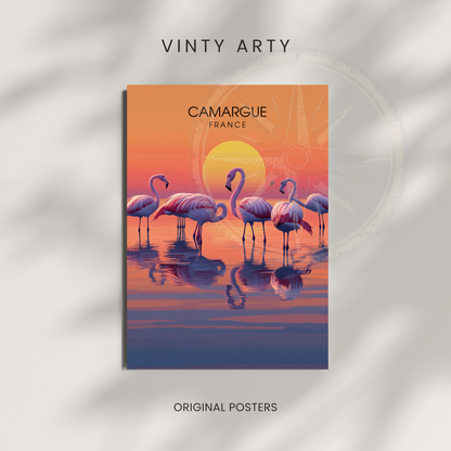 Affiche Camargue  | Impression france |  France