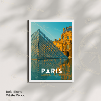 Affiche Paris | Impression Art Musée du Louvre  | Affiche France