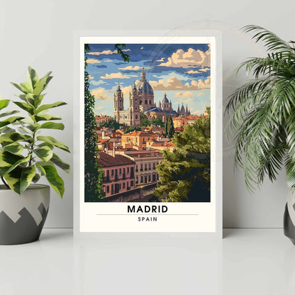 Madrid Print | Madrid Travel Print