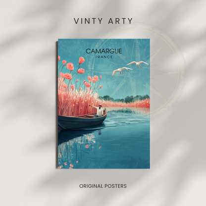 Affiche Camargue  | Impression france |  France