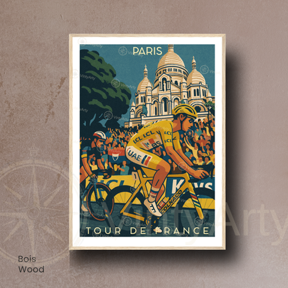 Affiche Tour de France –  Affiche Montmartre