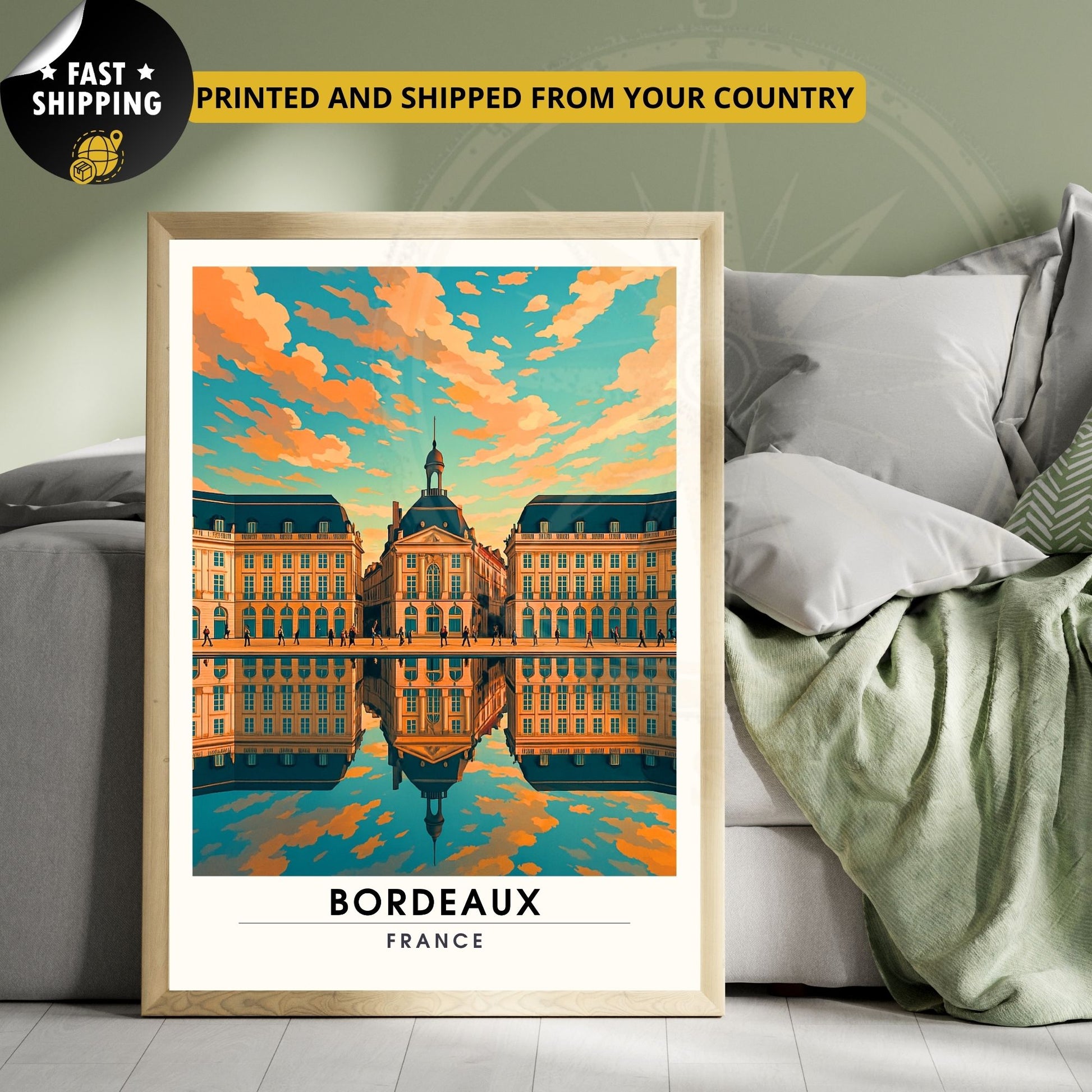 Affiche Bordeaux 