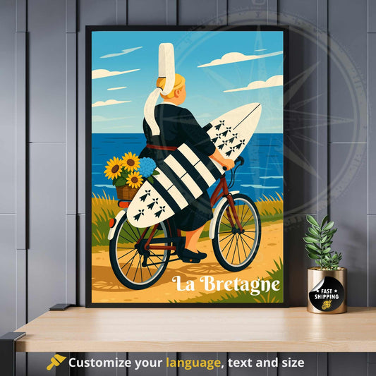 Affiche Bretagne 
