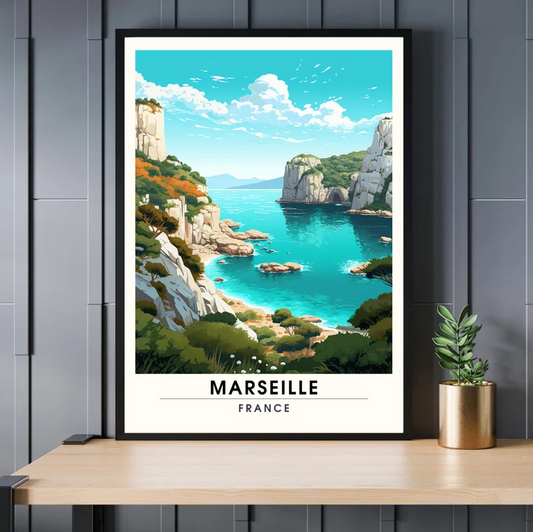 Impression Marseille | Impression de voyage Marseille - Calanques de Marseille