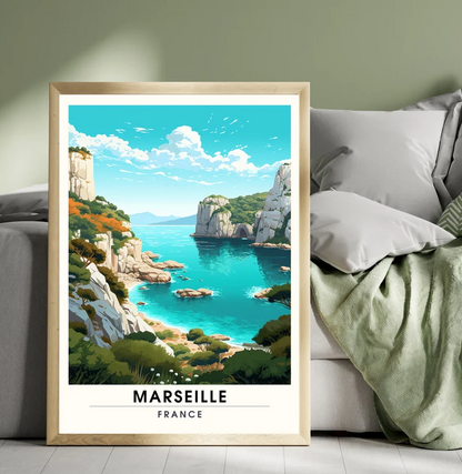 Impression Marseille | Impression de voyage Marseille - Calanques de Marseille