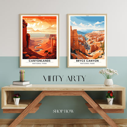 Canyonlands National Park impression | National park poster