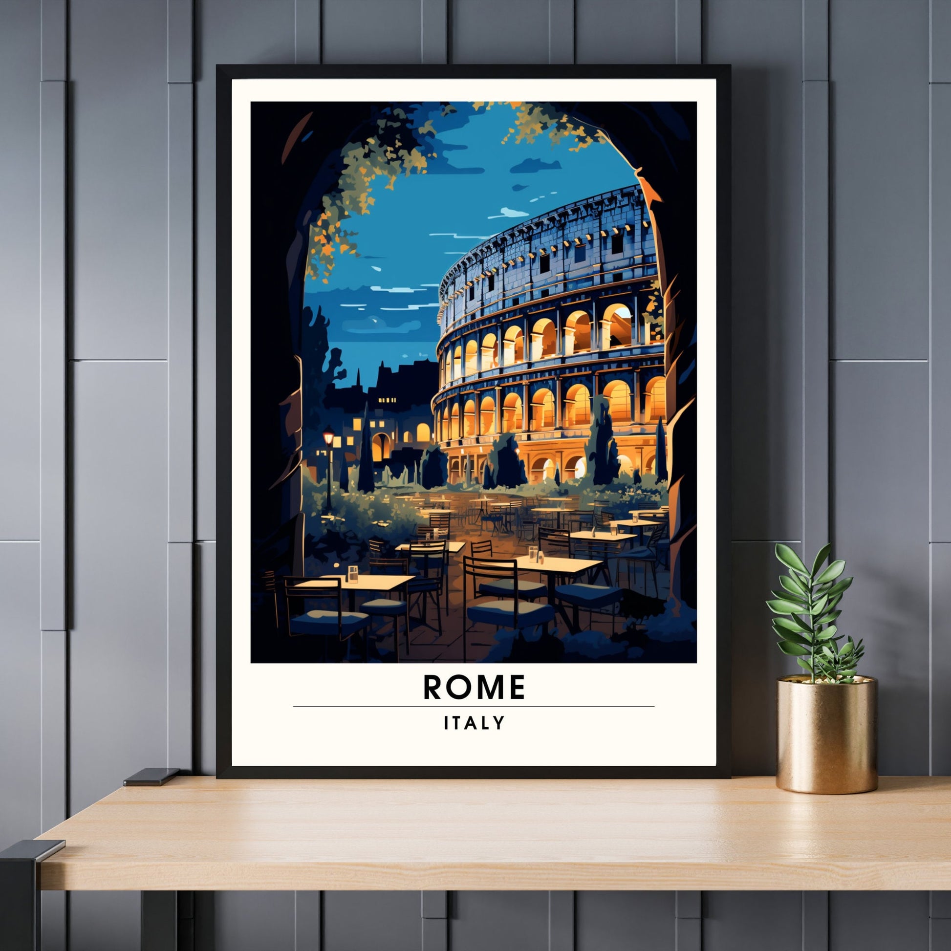 Affiche Rome | impression de voyage Rome | Impression Rome | Affiche Italie