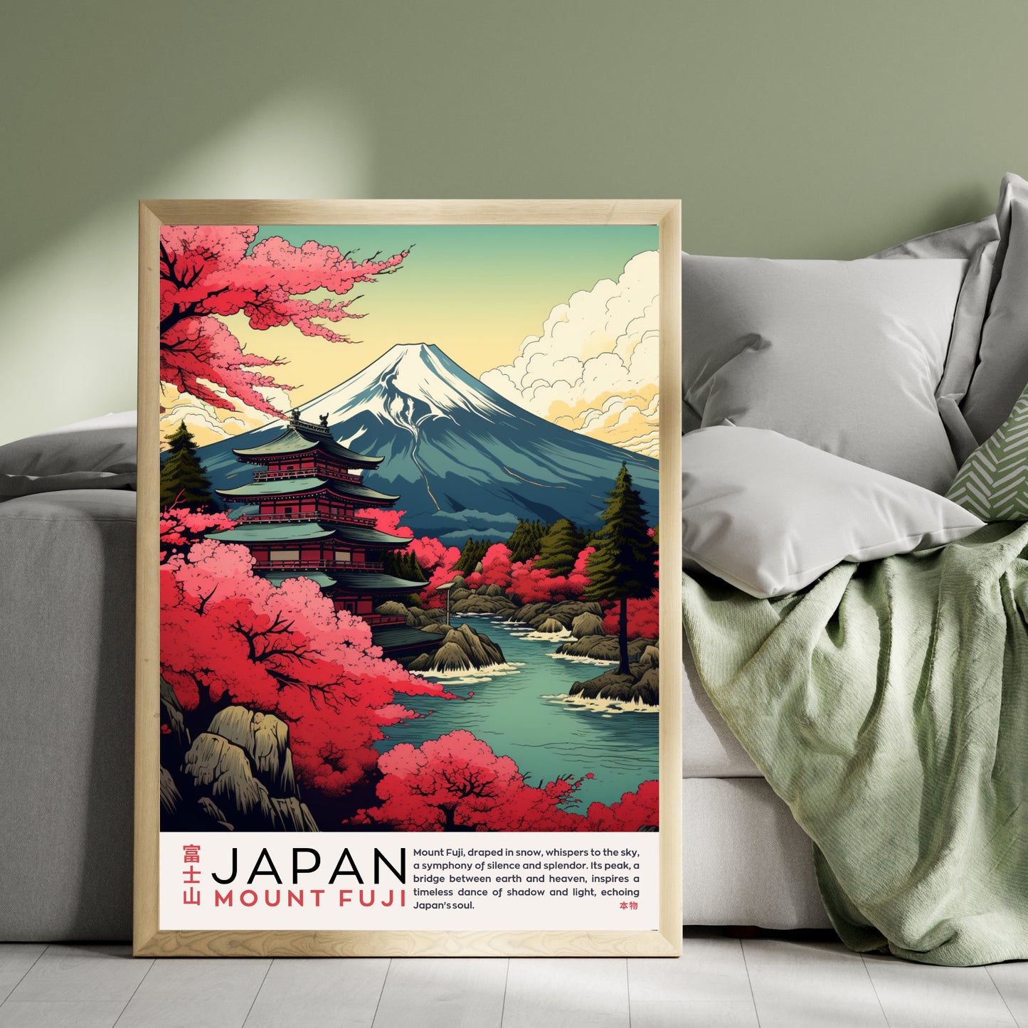 Affiche Mont Fuji
