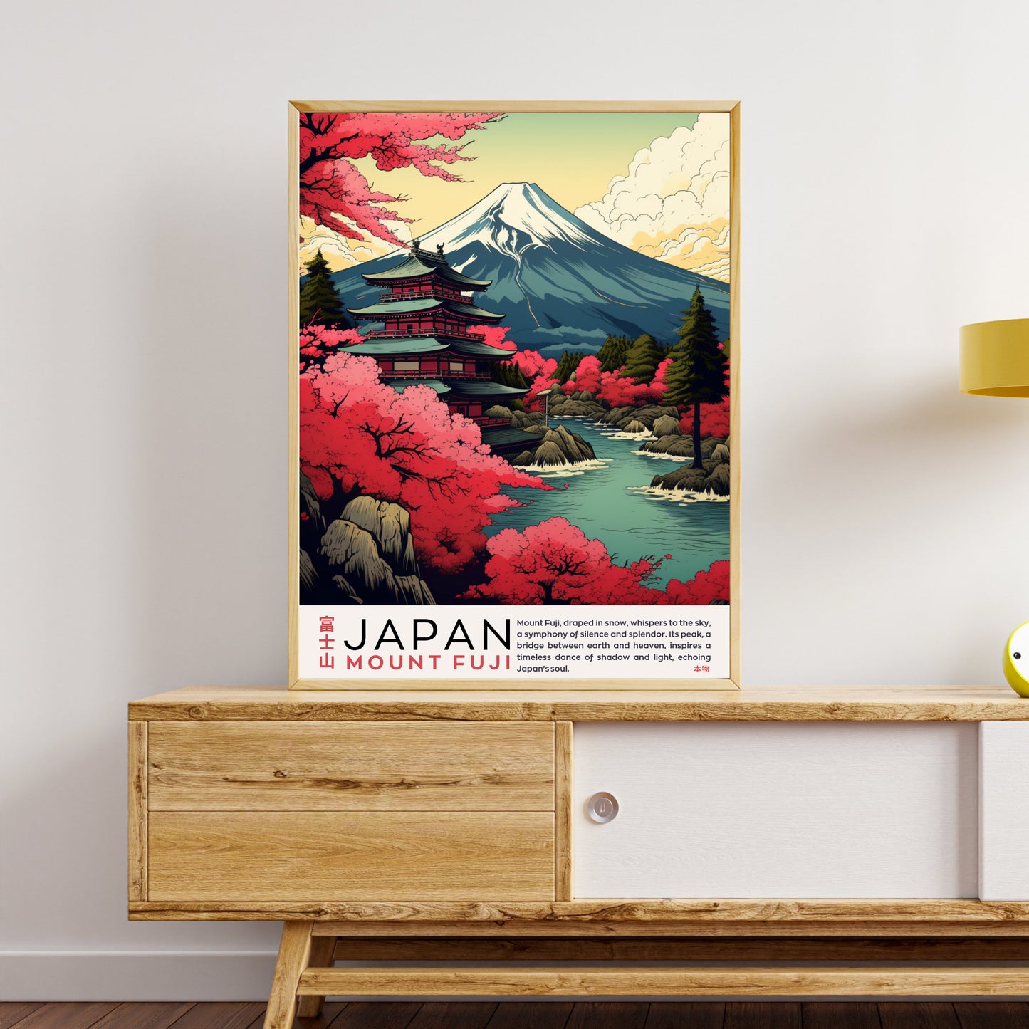 Affiche Mont Fuji | Affiche Japon | impression Japon | Impression Mont Fuji, Japon