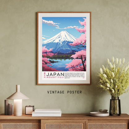 Affiche Mont Fuji | Affiche Japon | impression Japon | Impression Mont Fuji, Japon