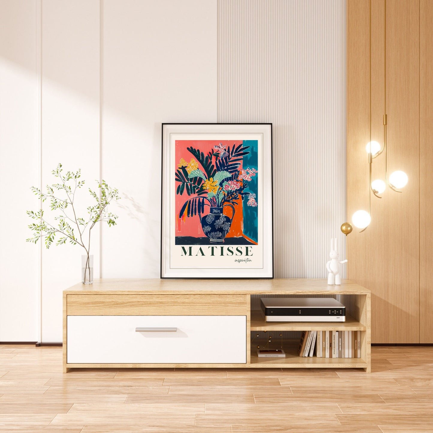 Impression Matisse | Affiche Henri Matisse | Inspiration Henri Matisse - Vase et plante