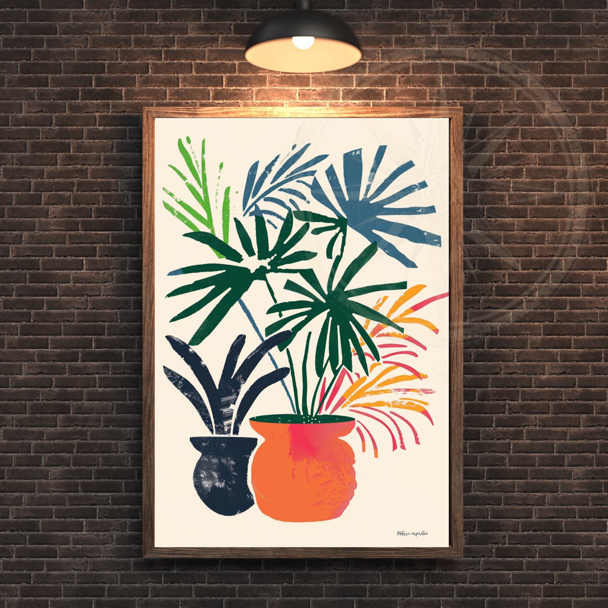 Impression Matisse | Affiche Henri Matisse | Inspiration Henri Matisse - Vases et plantes