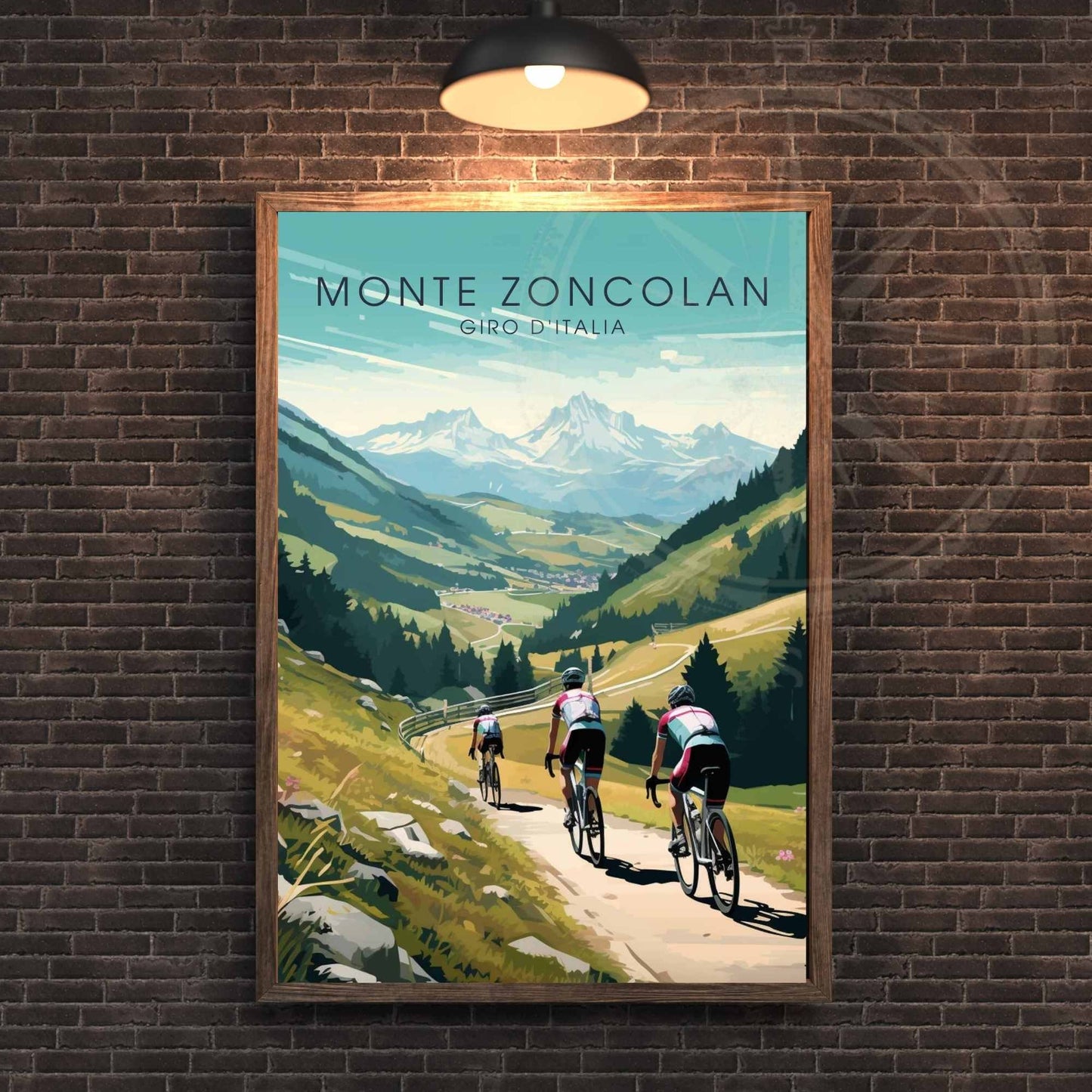 Affiche Giro d'Italia | Monte Zoncolan