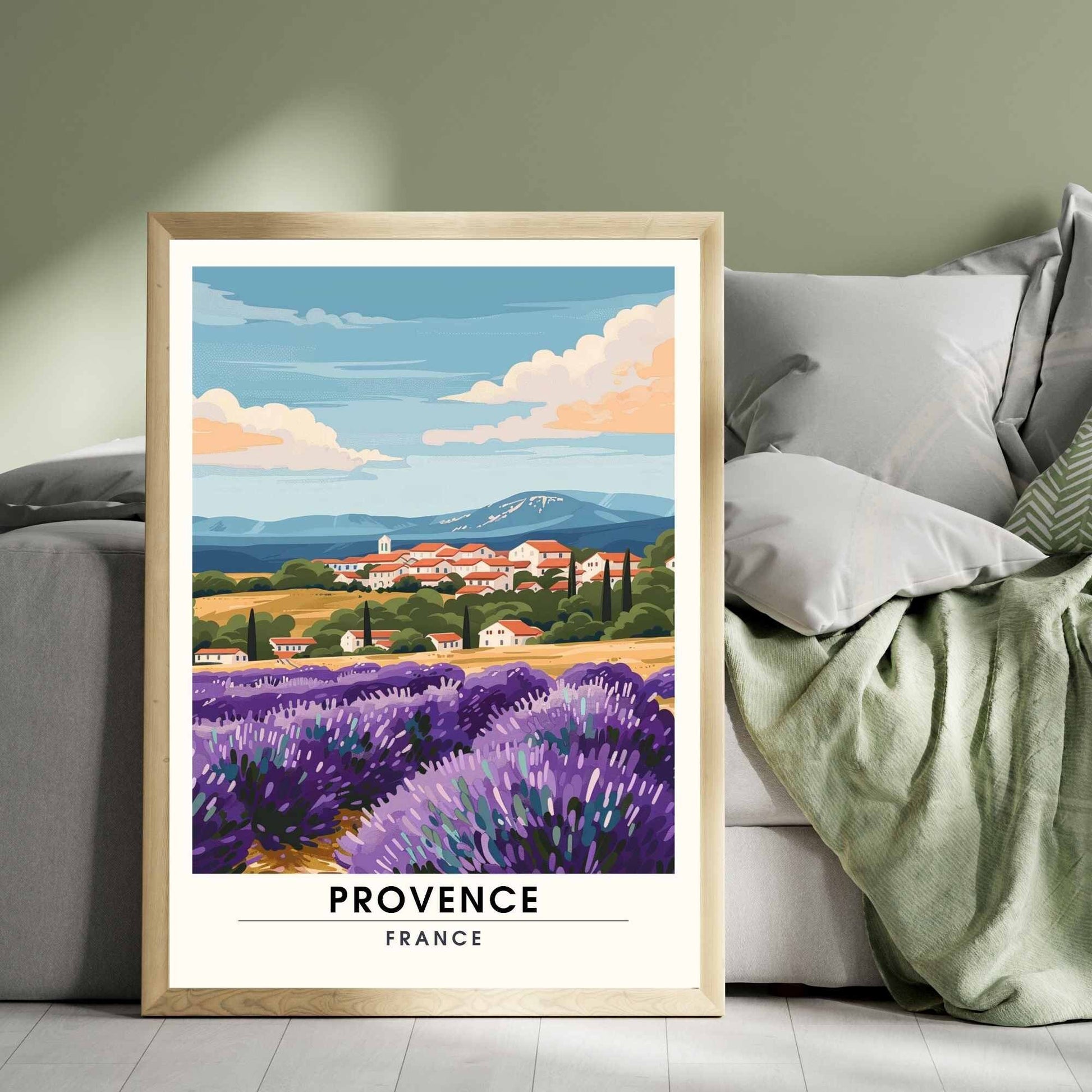 Impression de voyage Provence - Affiche Provence, France