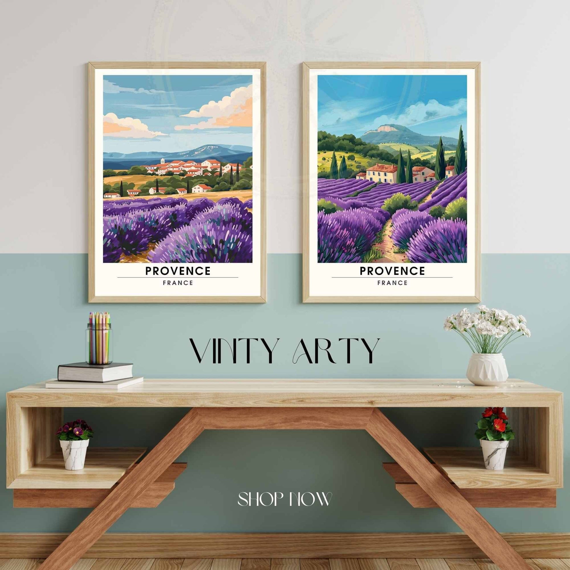 Impression de voyage Provence - Affiche Provence, France