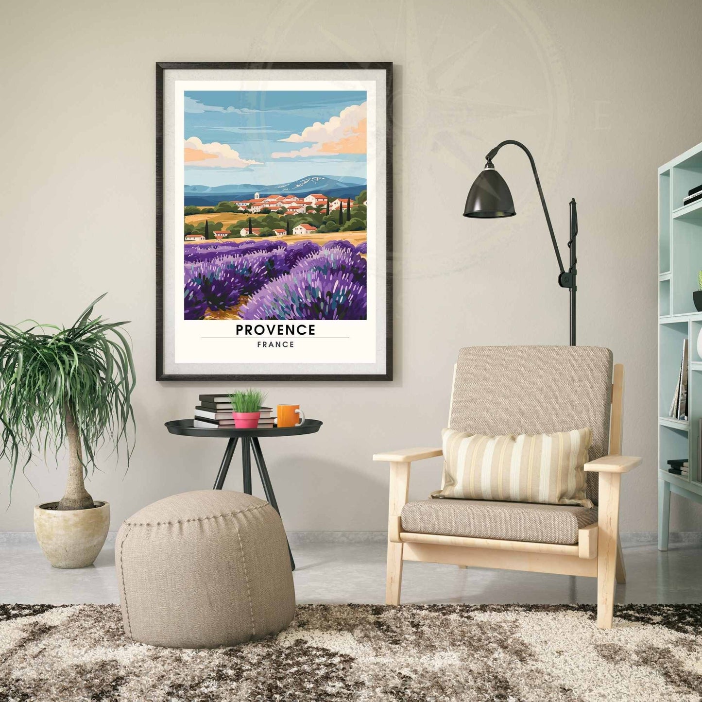 Impression de voyage Provence - Affiche Provence, France